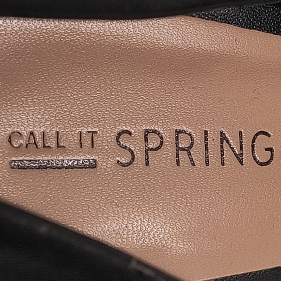 Call It Spring Women's 7.5 Black Heels - Picture 7 of 8